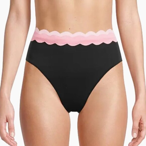 Beach Riot Harriet Scalloped Bikini Set | Sweet Berry Wave | M | NWOT ships fast - Picture 1 of 7